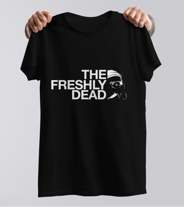 The Freshly Dead Horror Face T-Shirt