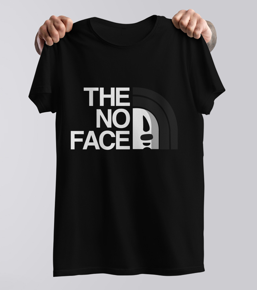The No Face Spirited Away Mashup T-Shirt