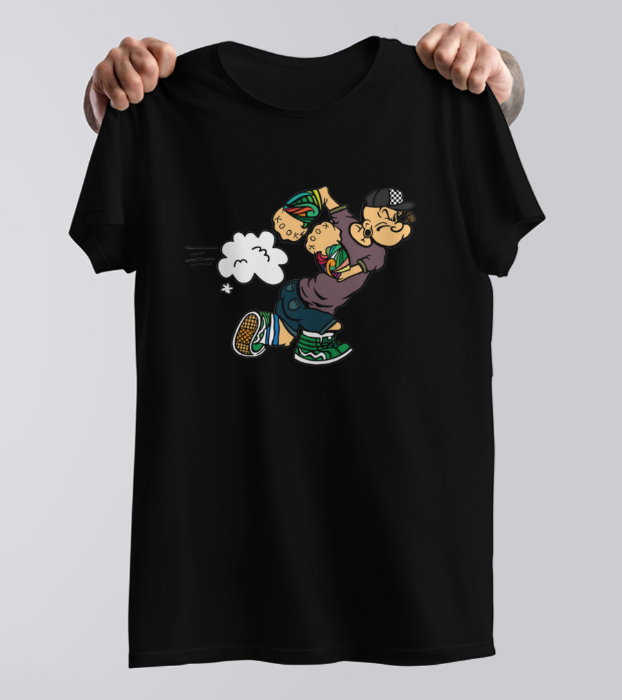The Quest For Poppy Urban Street Style Sneaker Adventure T-Shirt