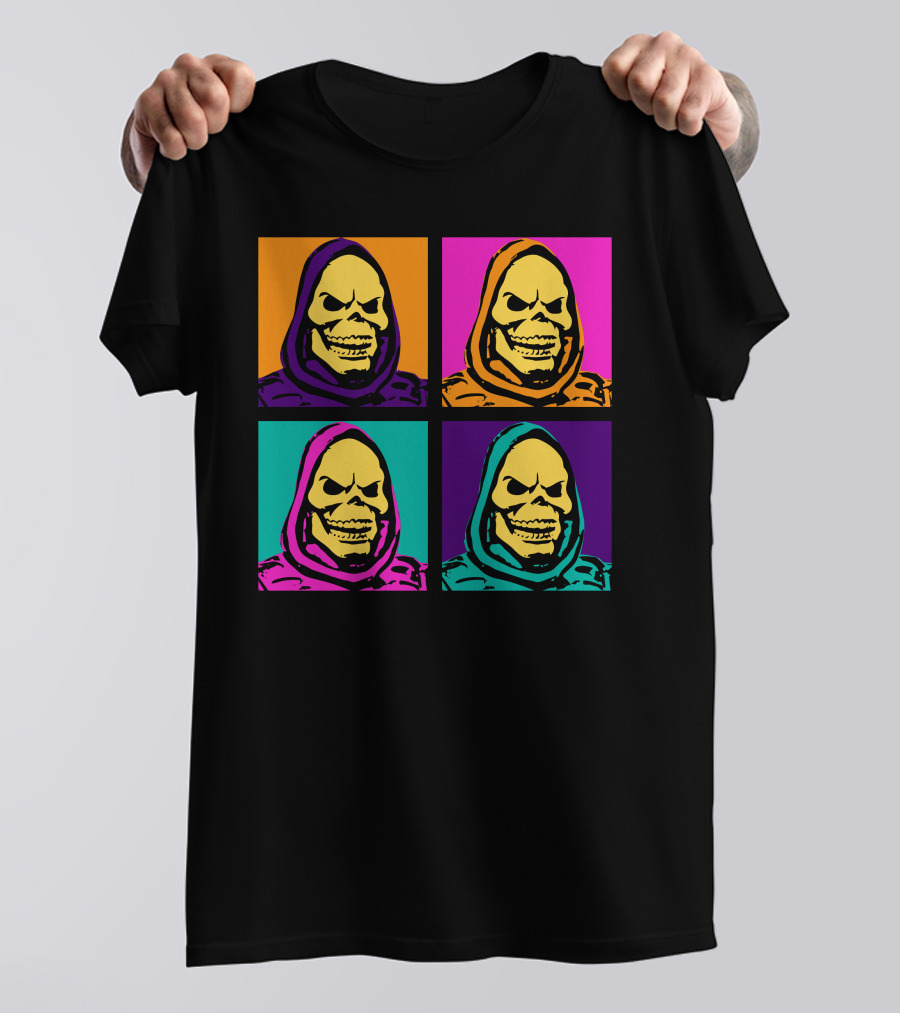 The Skeletor Pop Art Suite T-Shirt