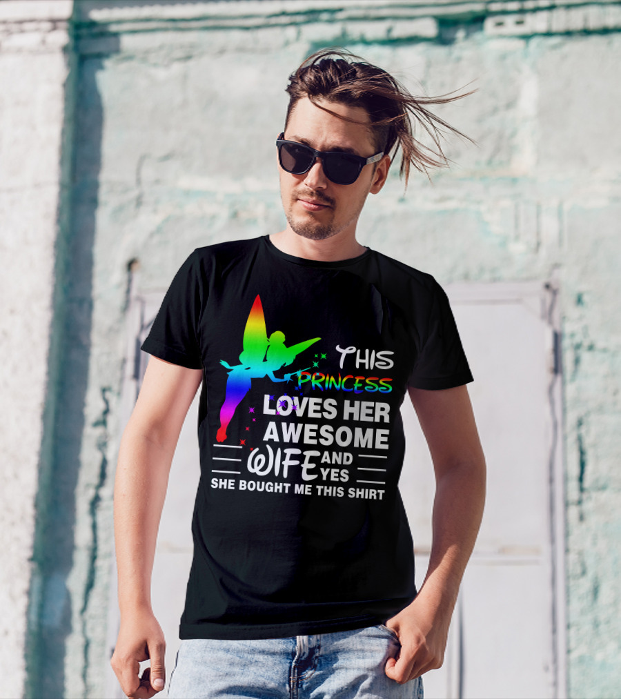 This Princess Loves Her Awesome Wife T-Shirt