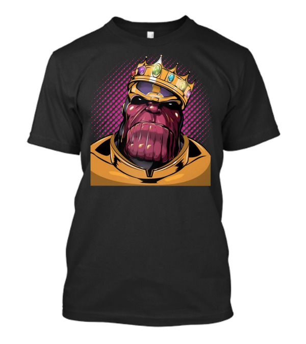 Titan Hot Gemstone Crowned Ruler T-Shirt