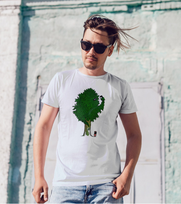 What The Bark Is That Funny Tree Mysterious Creature Surprise T-Shirt