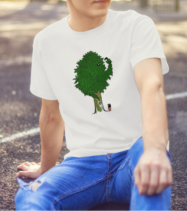 What The Bark Is That Funny Tree Mysterious Creature Surprise T-Shirt