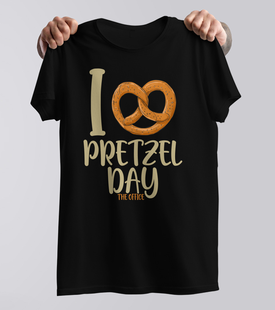 I Love Pretzel Day The Office T-Shirt