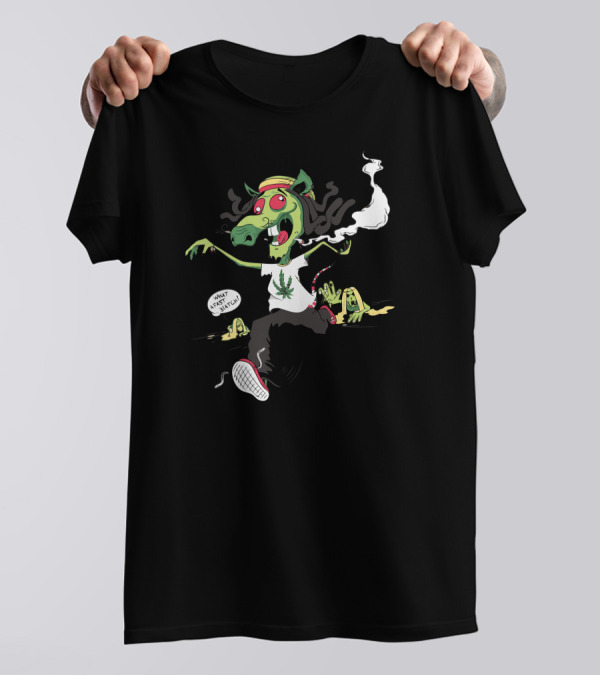 Rastaman Mousey What Aftah Smokin' T-Shirt