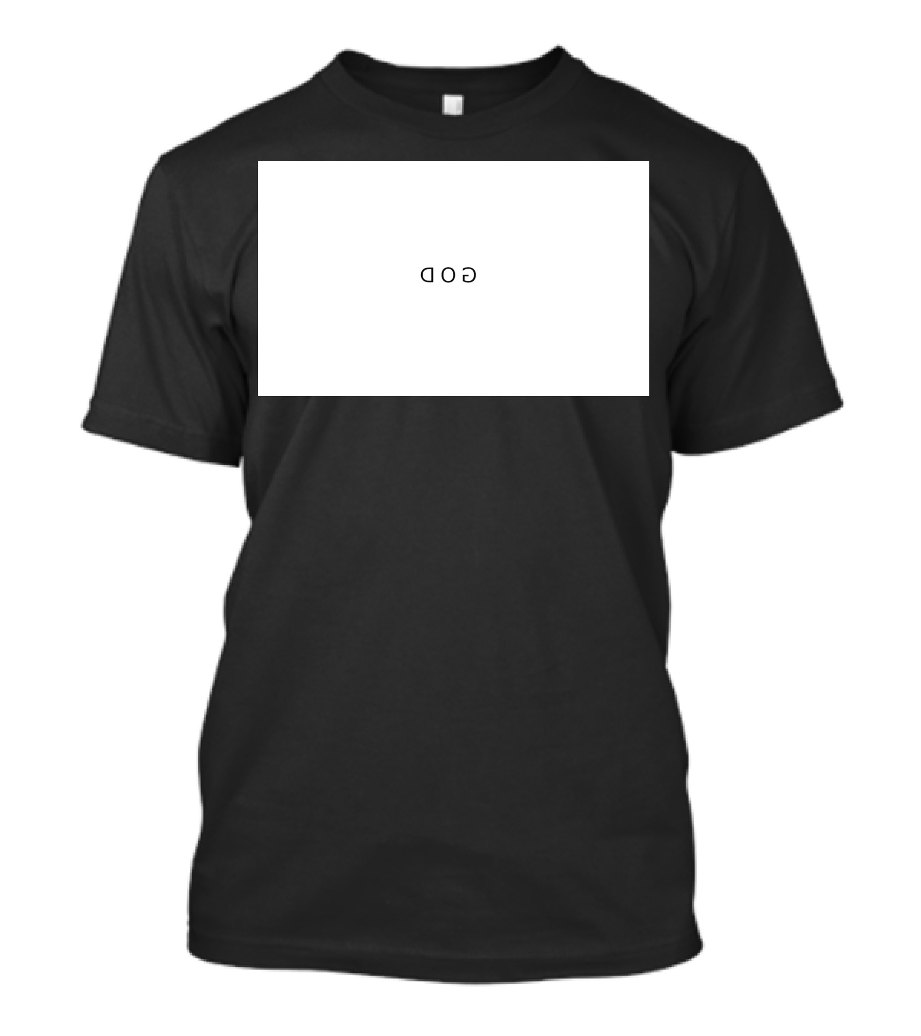 Reflection God Optical Illusion T-Shirt