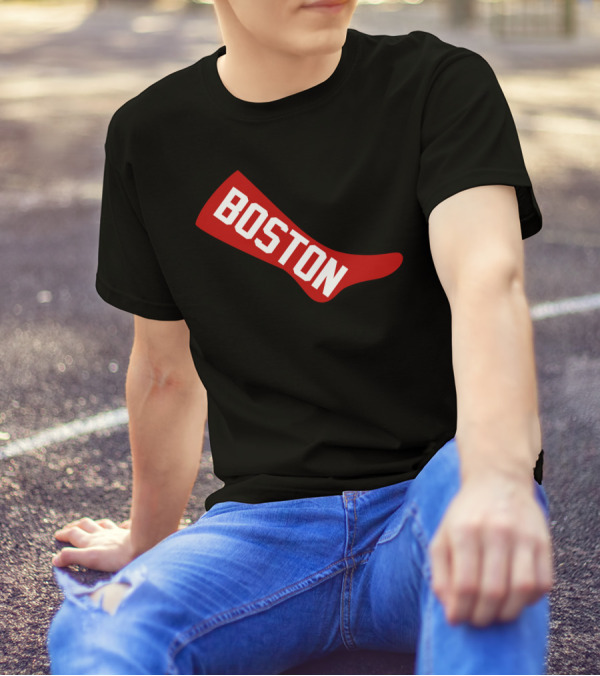 Boston Red Sock Retro Baseball 1908 T-Shirt