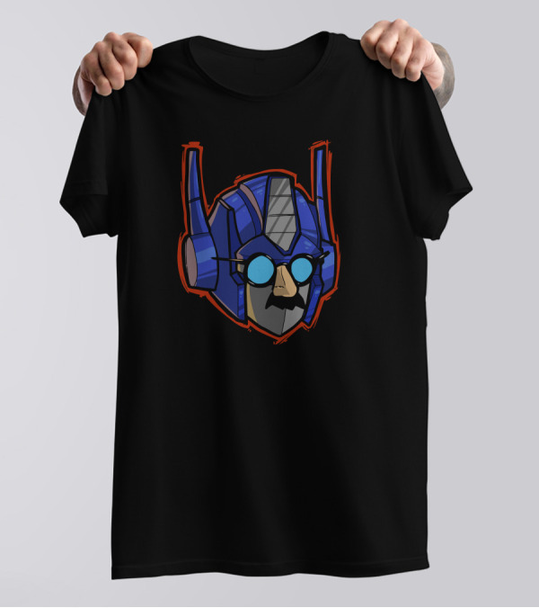 Robot In Disguise Optimus Prime Groucho Marx Glasses T-Shirt