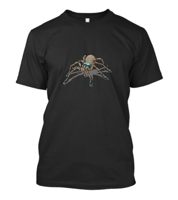 Rollin' Spider With Blue Accents T-Shirt