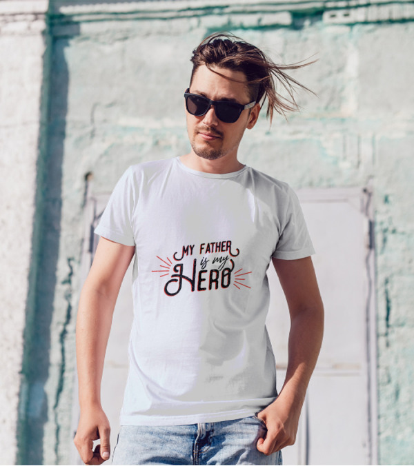 Epic My Father Is My Hero T-Shirt