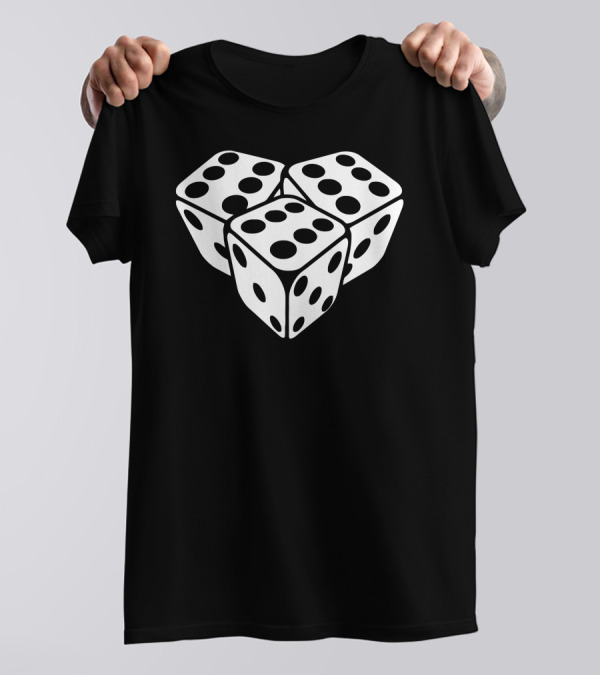 666 Dice Triple Dice Roll T-Shirt