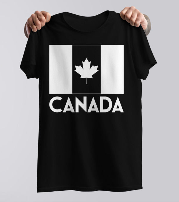 Canada Flag Maple Leaf Emblem T-Shirt