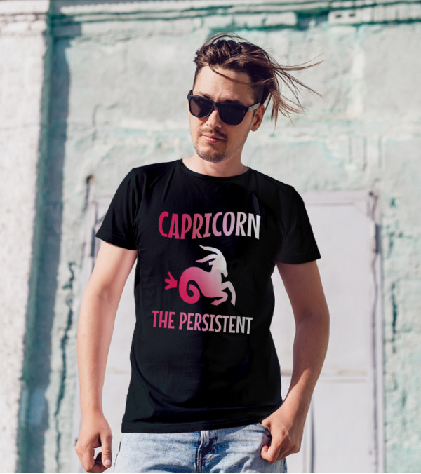 Capricorn The Persistent Zodiac T-Shirt