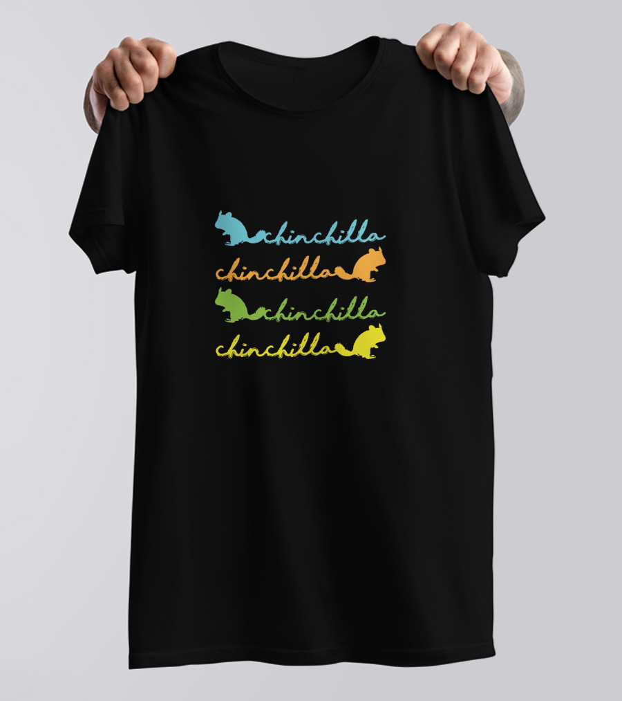 Chinchilla Chinchilla Chinchilla Chinchilla Pet Lover T-Shirt