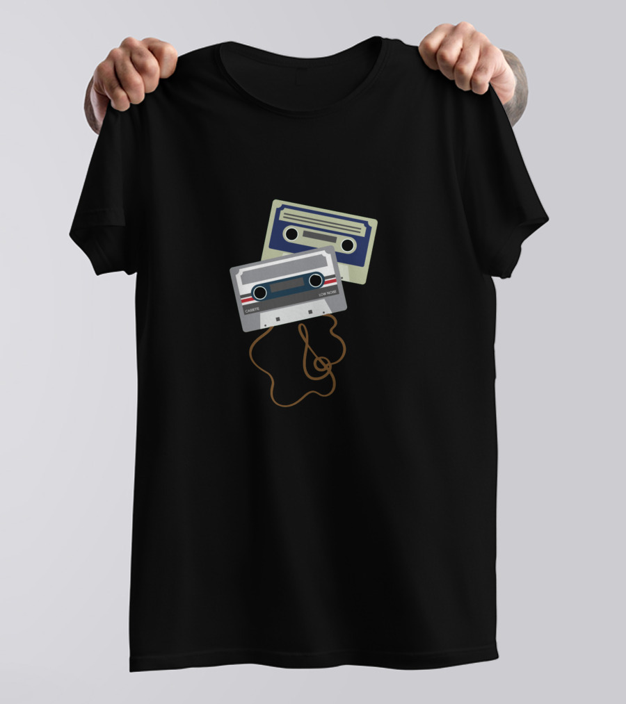 Classic Cassette Retro Tape T-Shirt