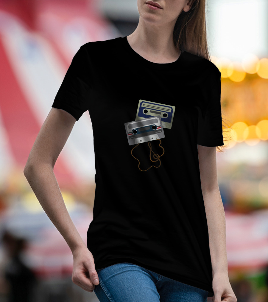 Classic Cassette Retro Tape T-Shirt