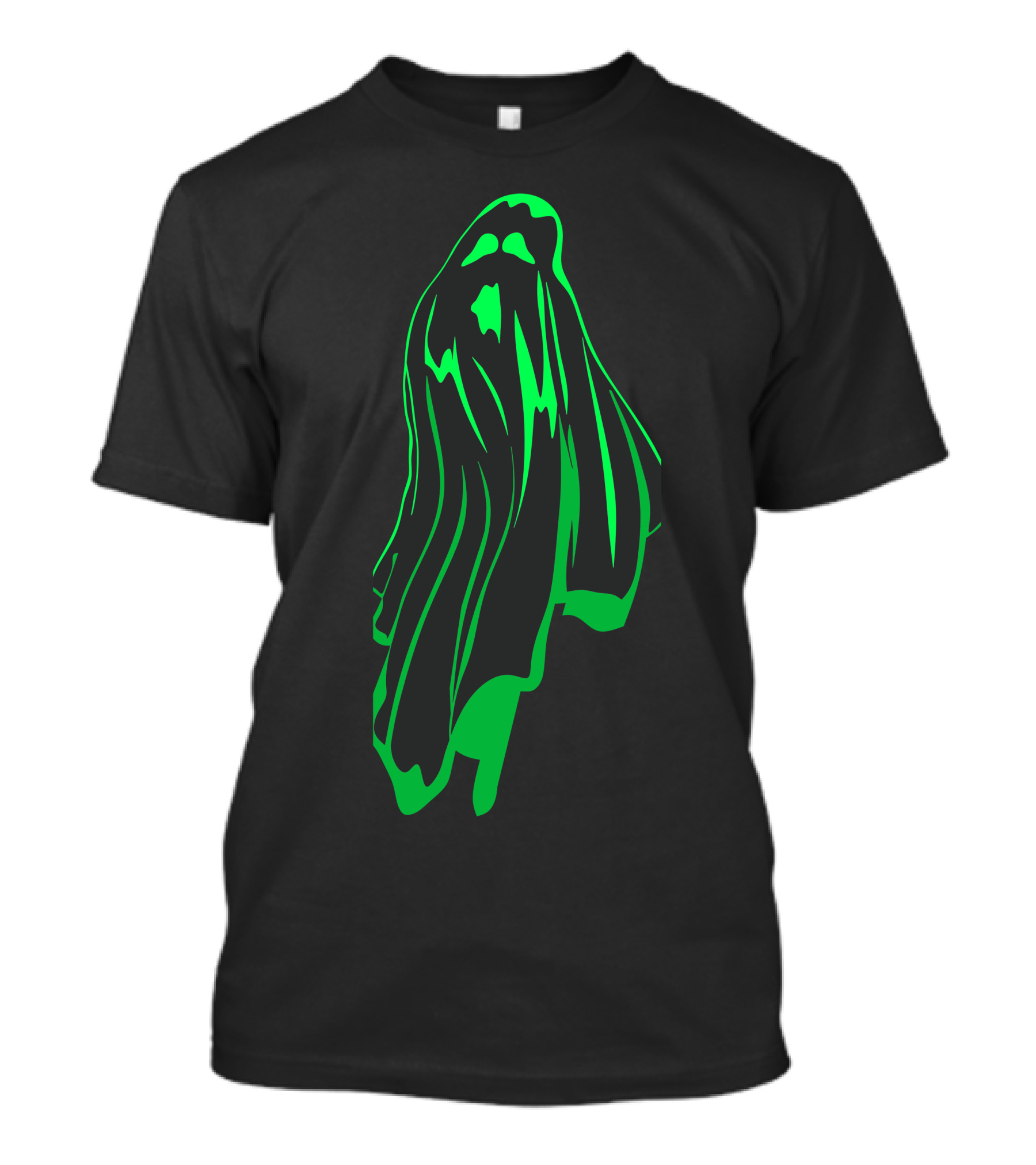 Comedy Horror Green Ghostly Phantom T-Shirt
