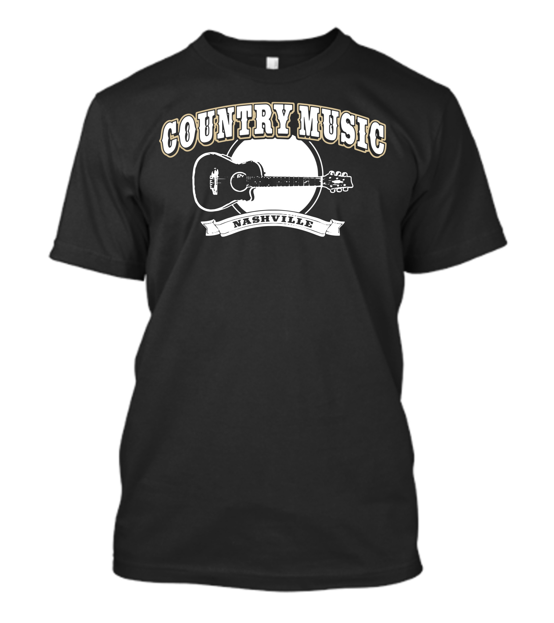 Country Music Nashville Guitar T-Shirt