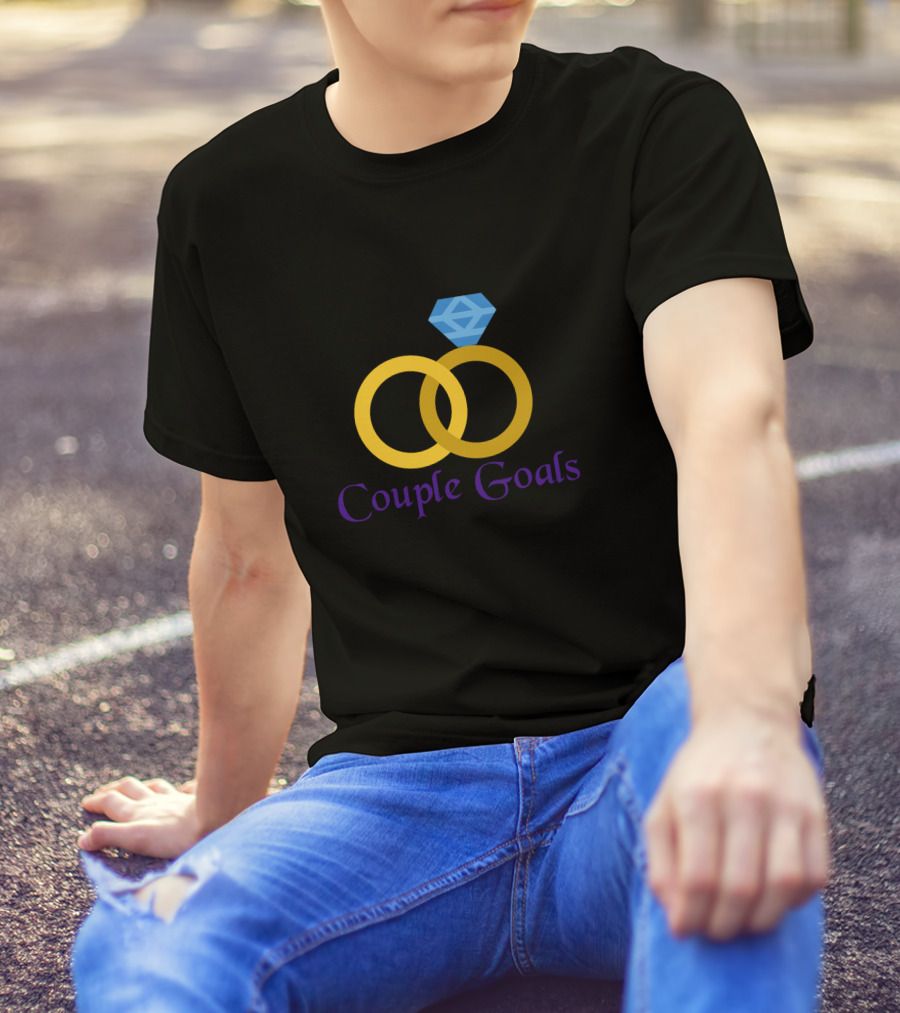Couple Goals Rings Diamond T-Shirt