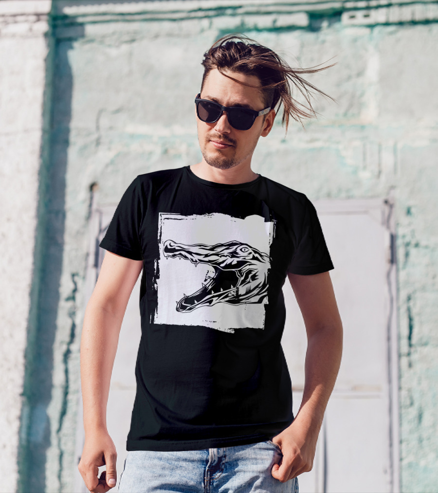 Crocodile Reptile Alligator Fierce T-Shirt