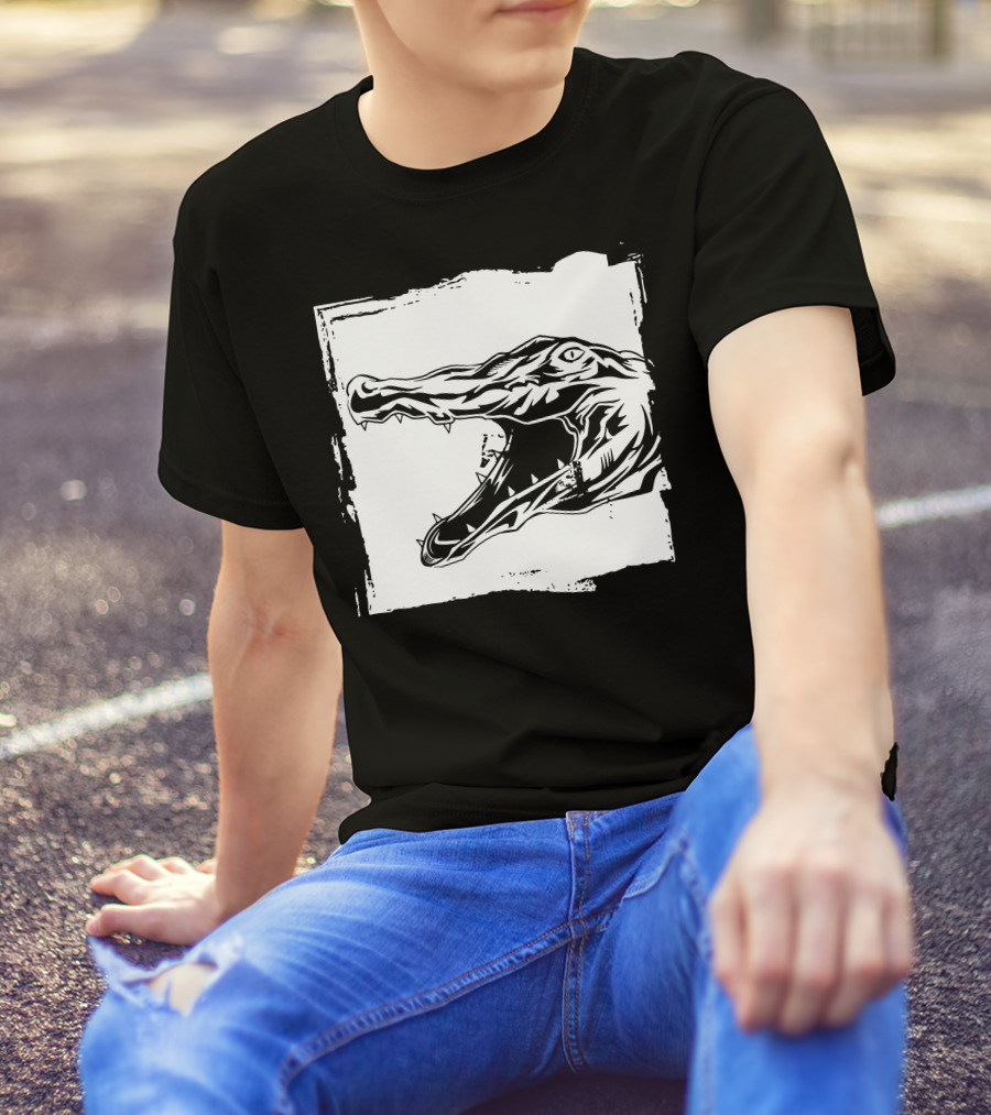 Crocodile Reptile Alligator Fierce T-Shirt