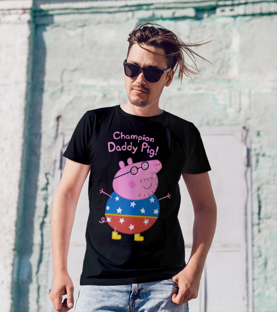 Champion Daddy Pig T-Shirt