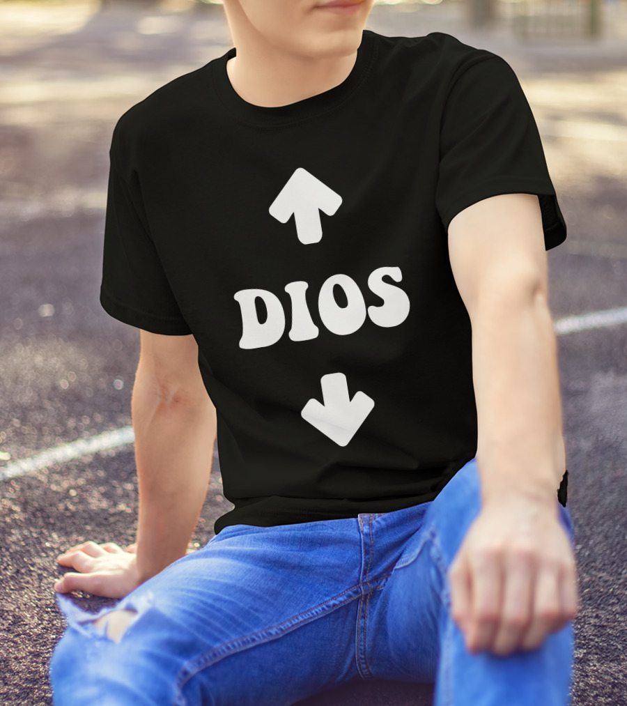 Dios Up And Down Arrows T-Shirt