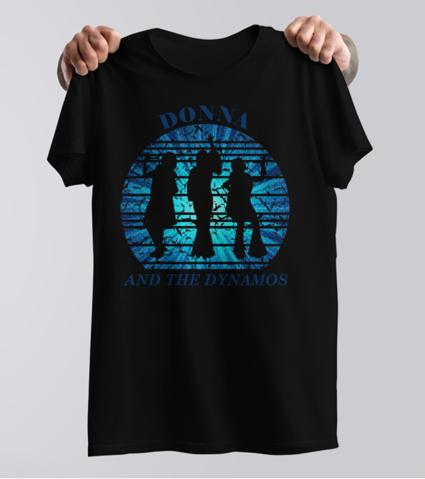 Donna And The Dynamos Retro Disco Silhouette Explosion T-Shirt