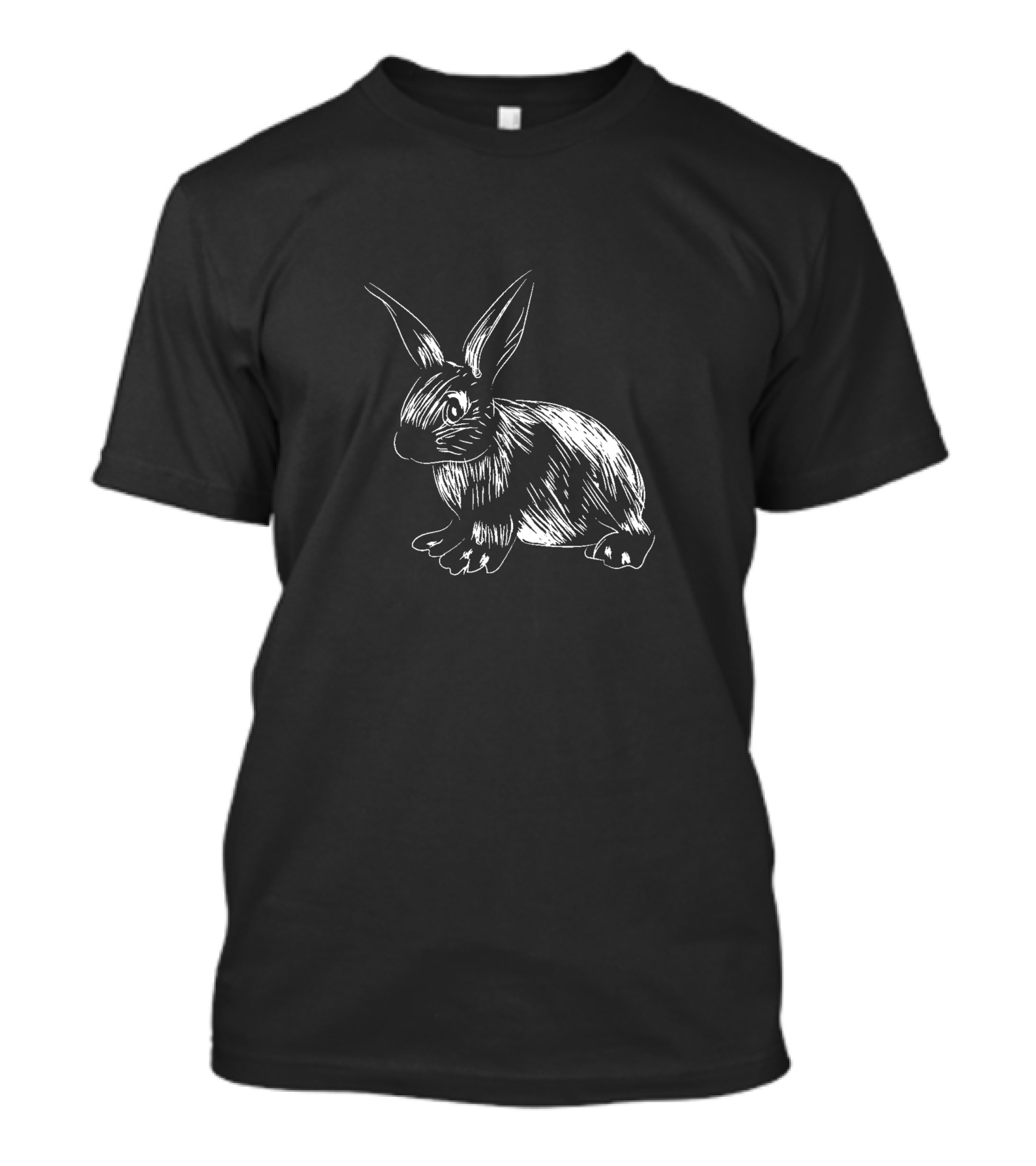 Easter Bunny Sketch T-Shirt