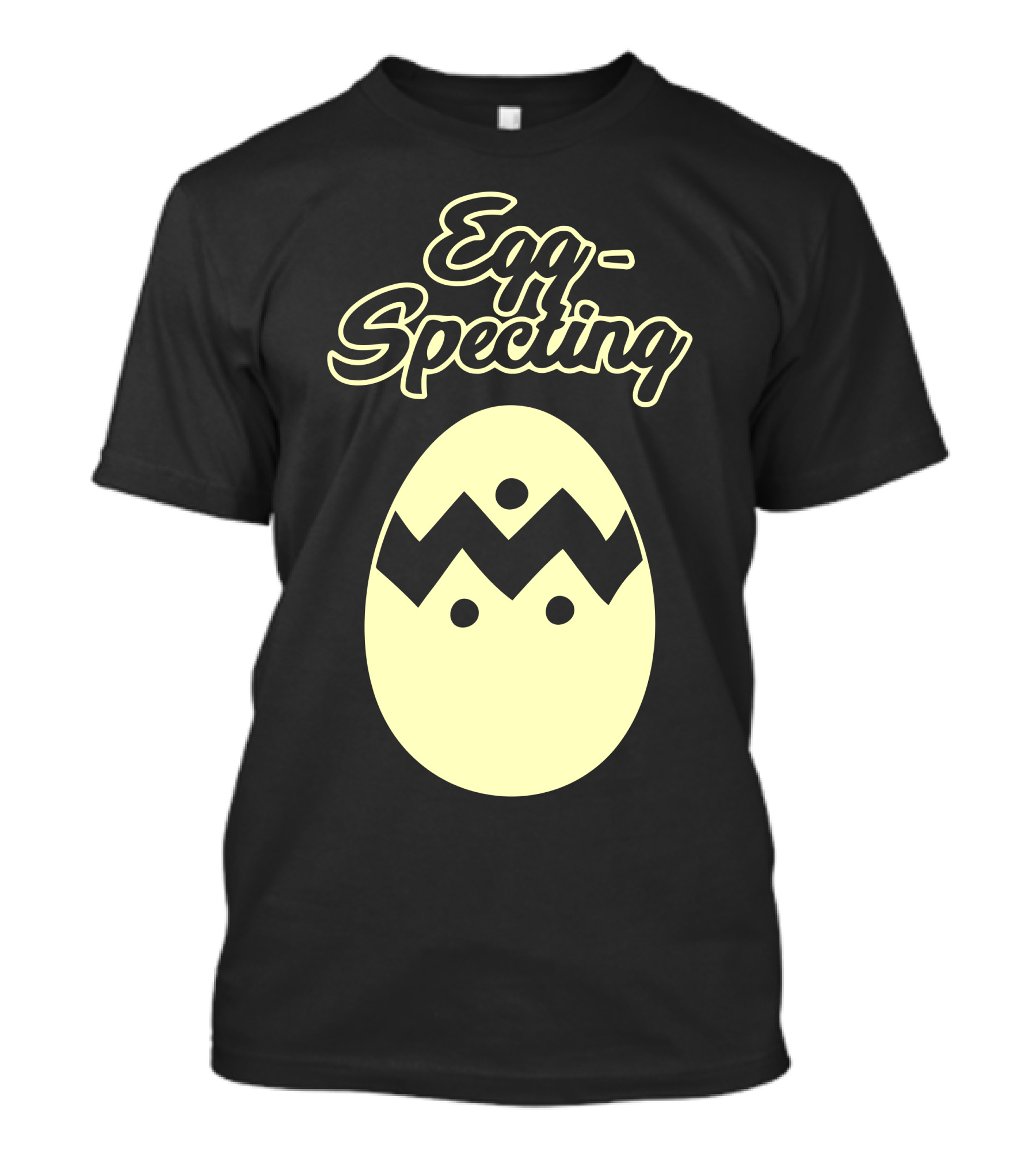 Egg-Specting Easter Egg With Zigzag T-Shirt