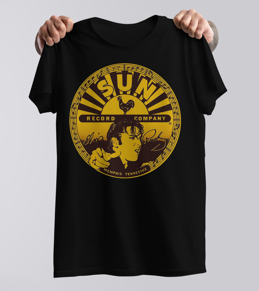 SUN Record Company Memphis Tennessee Elvis Presley T-Shirt