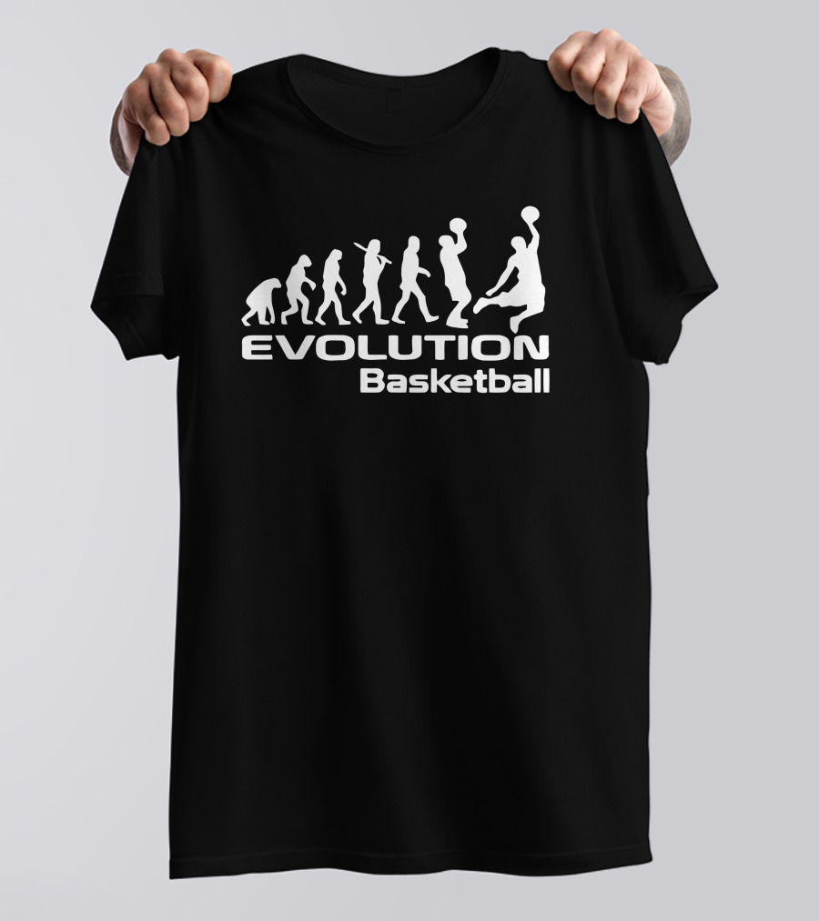 Evolution Of Basketball Sport T-Shirt