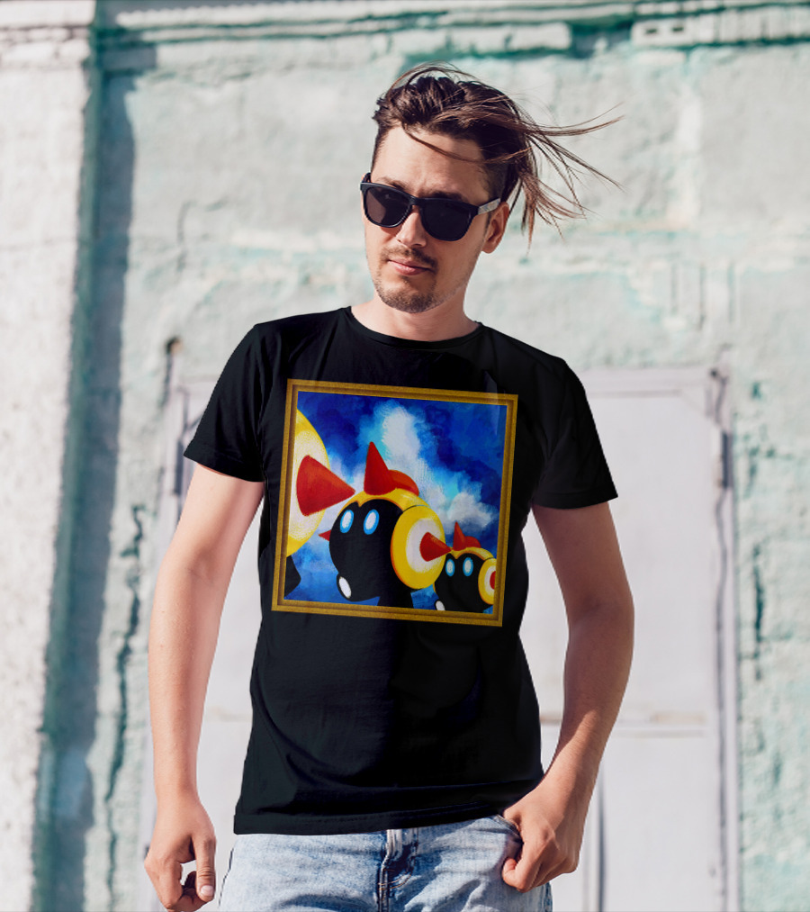 Falinks Battlefield Marching Formation In Vibrant Skyframe T-Shirt