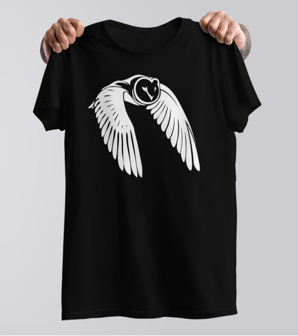 Nocturnal Flight Flying Hooter Bird T-Shirt