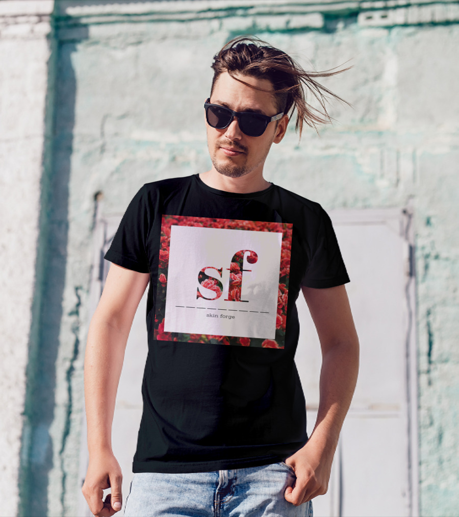 Skin Forge SF Over Rose Blossoms T-Shirt