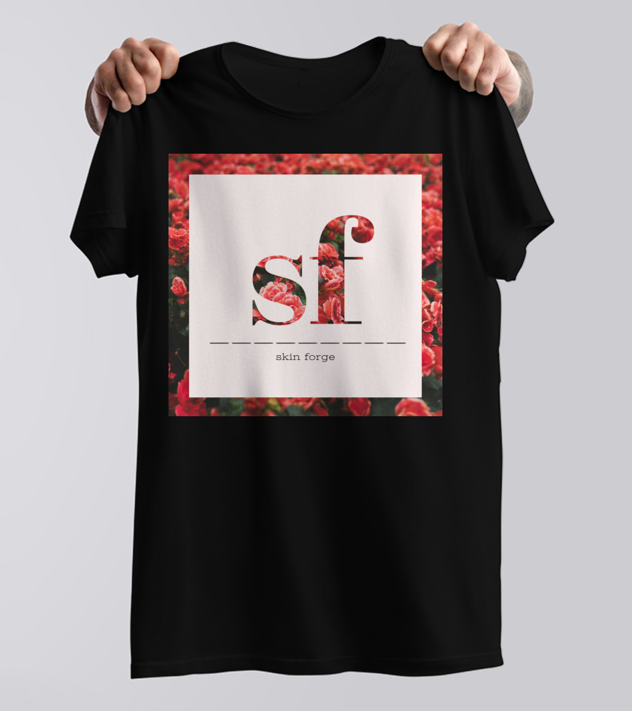 Skin Forge SF Over Rose Blossoms T-Shirt