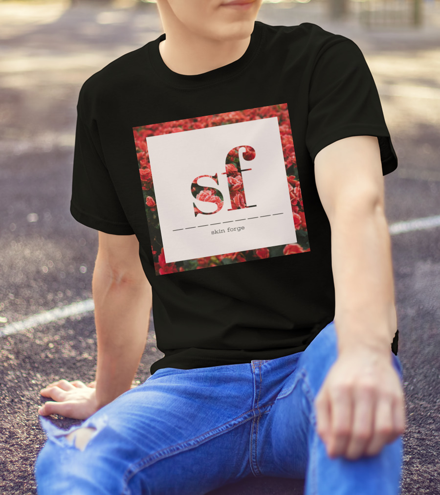 Skin Forge SF Over Rose Blossoms T-Shirt