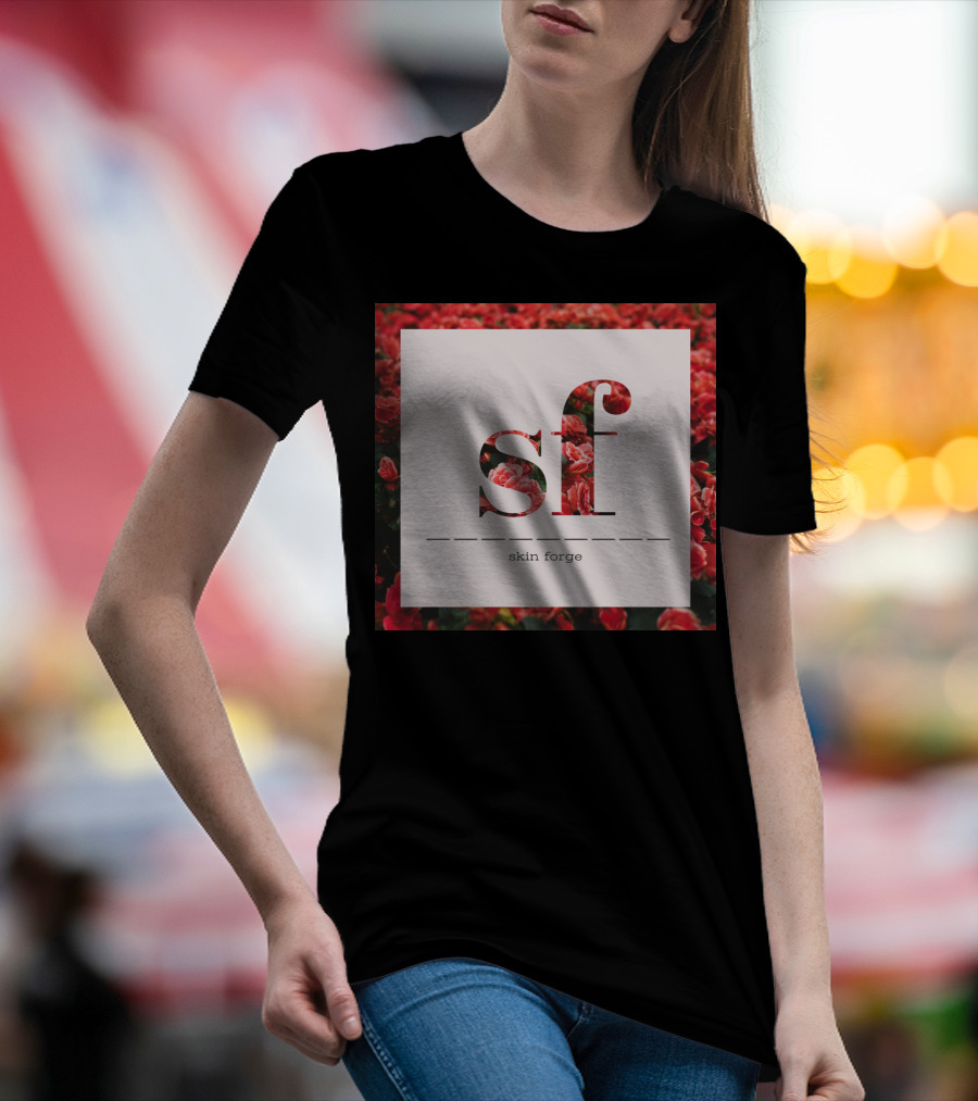 Skin Forge SF Over Rose Blossoms T-Shirt