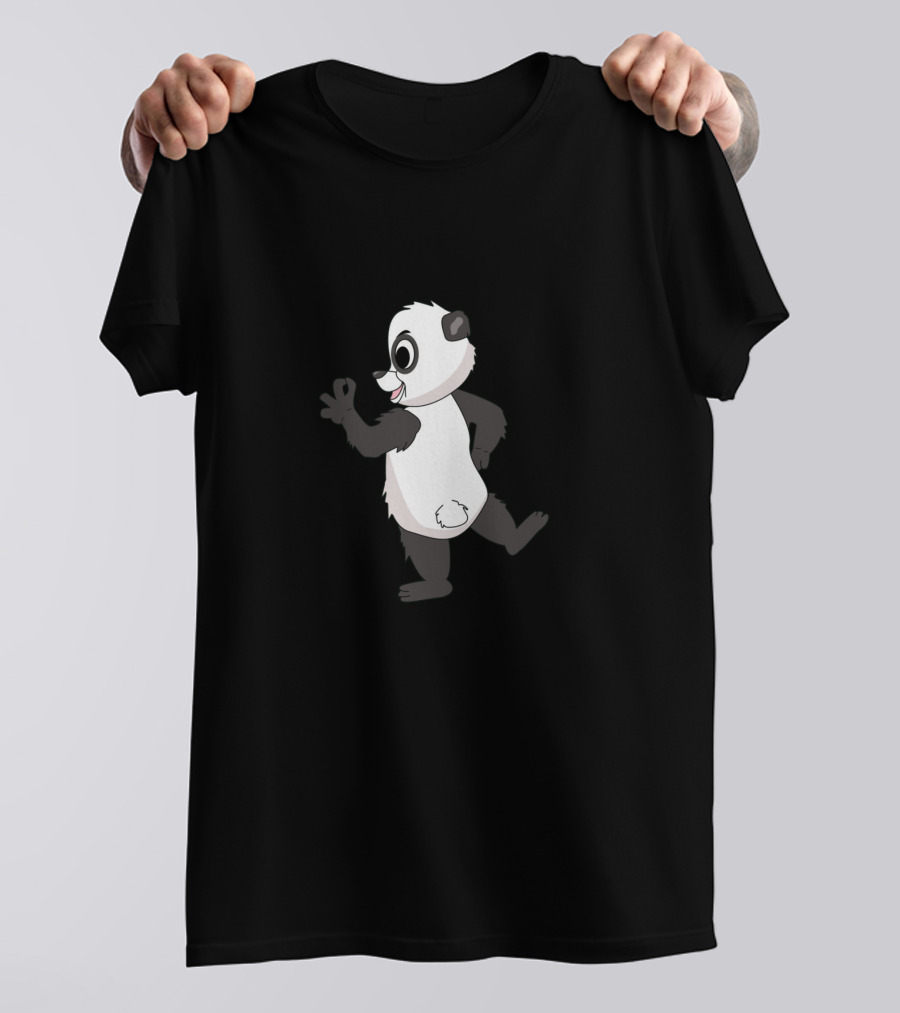 Funny Dancing Panda Attitude T-Shirt