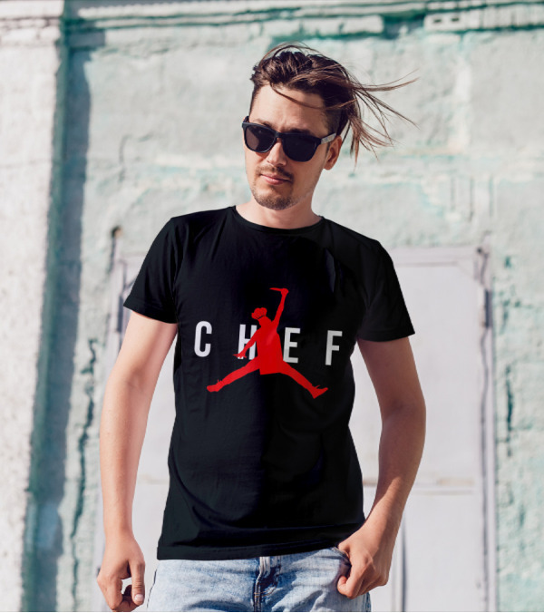 Funny Jumping Chef T-Shirt