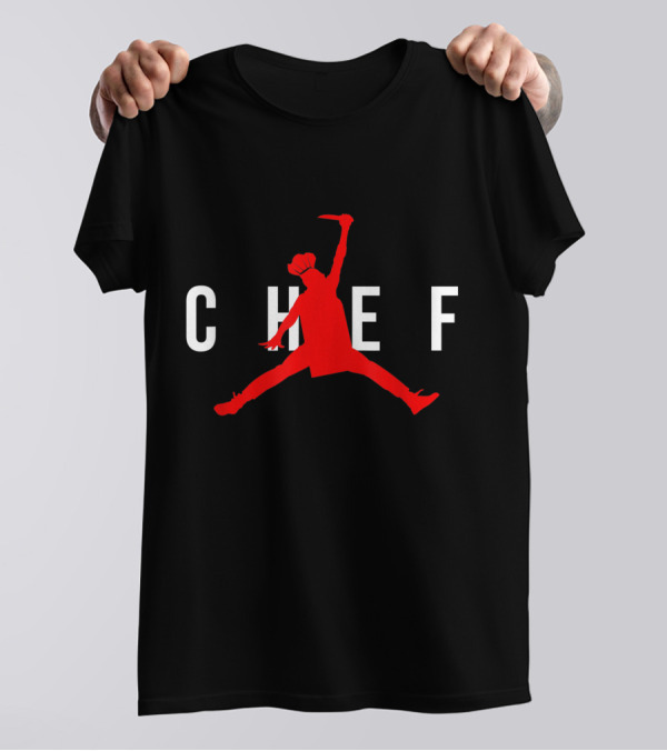 Funny Jumping Chef T-Shirt