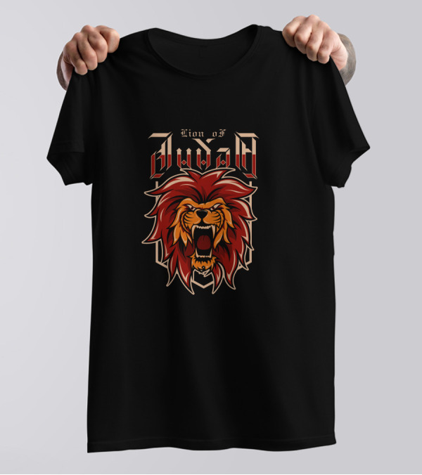 Lion Of Judah Fierce Tribal Roar T-Shirt