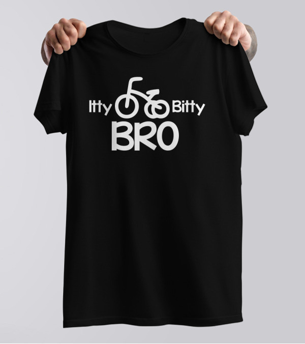 Itty Bitty Bro Bicycle T-Shirt