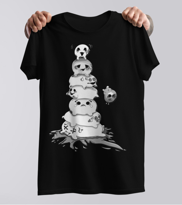 Little Things Next Ghostly Melting Marshmallow Stack T-Shirt
