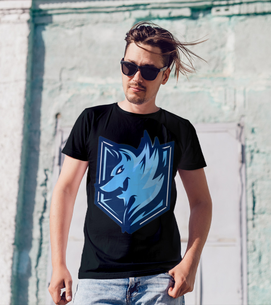 Wolf Emblem Lycan Shield Badge T-Shirt