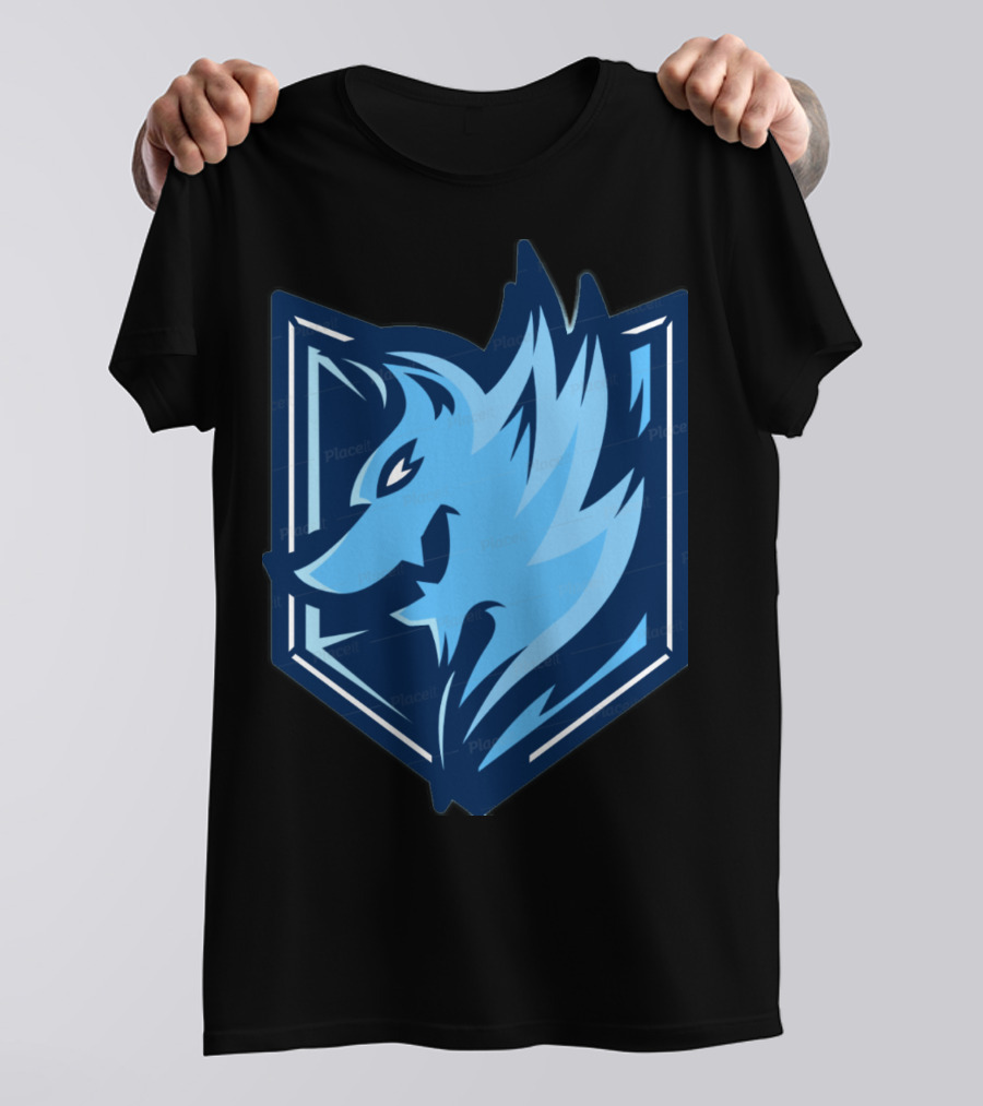 Wolf Emblem Lycan Shield Badge T-Shirt