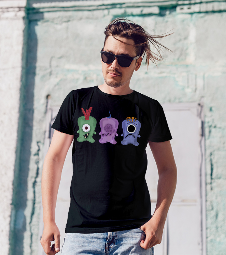 Mini Sweet Monsters Colorful Trio T-Shirt