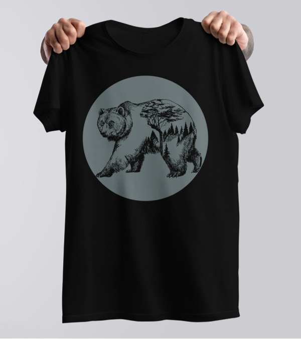 Mountain Bear Forest T-Shirt
