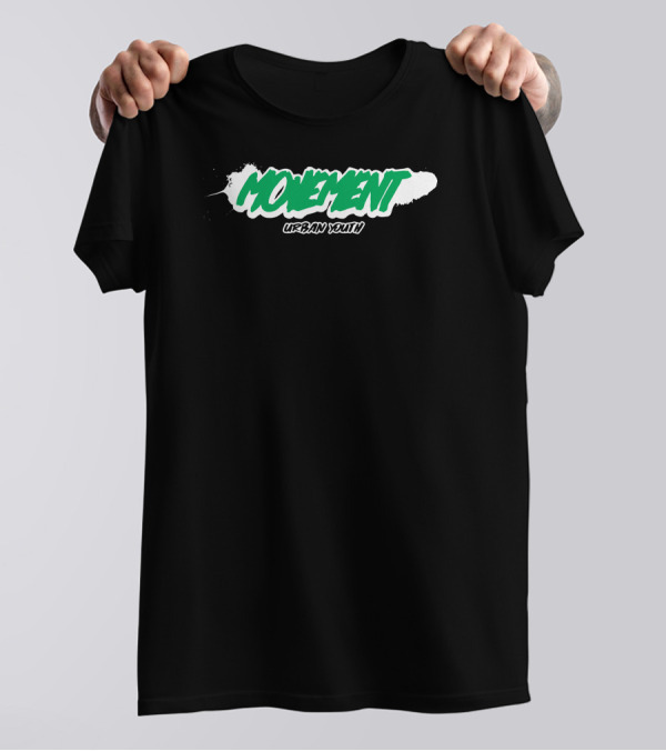 MOVEMENT Urban Youth Bold Green Text T-Shirt
